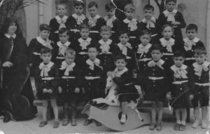 Lucera - Scuola elementare ed Asilo Sant'Anna 1952 - 1^ preparatoria (in seguito fu detta primina) - Foto di Francesco Zaccaria