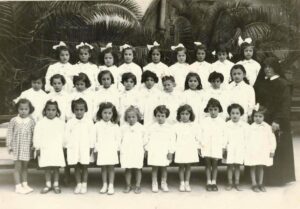 Lucera - Scuola elementare ed Asilo Sant'Anna 1954-55 - Foto di Carmen Napolitano