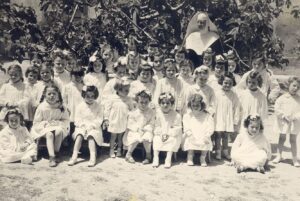 Lucera - Scuole elementari ed Asilo San Leonardo 1954 - Foto di Urbano Curci
