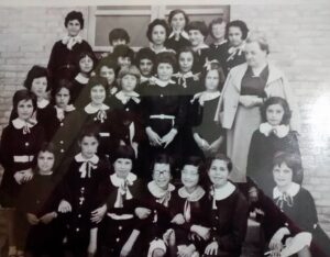 Lucera - Edificio scolastico "Lombardo Radice" 1960-61 - Insegnante Patruno - Foto di Erminia De Troia