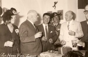 Associazione Bersaglieri di Lucera anni 60 - Visita alla Sezione Bersaglieri del Presidente Nazionale Col. Bers. Bonifazi