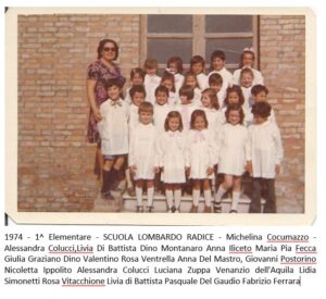 Lucera - Edificio scolastico "Lombardo Radice" 1974