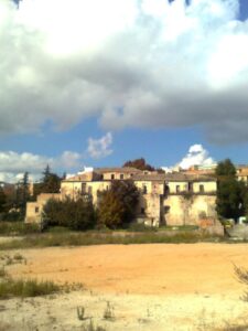 Lucera - Chiesa di Santa Maria della Pietà, con annessa Colonia agricola anni 90