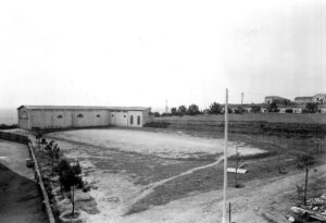 Lucera - Convitto Nazionale Ruggero Bonghi 1938 - Cortile grande e palestra - Foto di Valentina Di Stefano