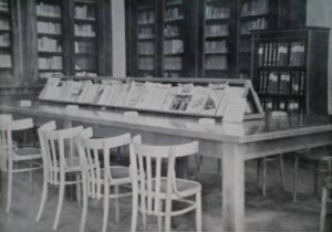 Lucera - Convitto Nazionale Ruggero Bonghi anni 30 - Sala della biblioteca