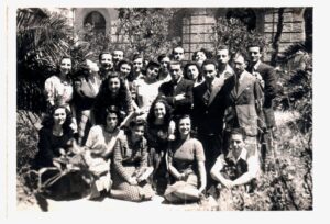Lucera - Convitto Nazionale Ruggero Bonghi anni 40 - III Liceo - Foto di Lino Montanaro