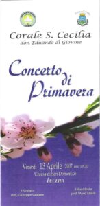 Lucera - Corale "S. Cecilia" don Eduardo Di Giovine 2007