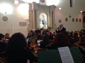 Lucera - Corale "S. Cecilia" don Eduardo Di Giovine - Chiesa di San Francesco 2014