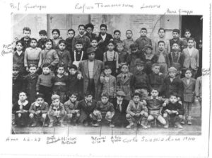 Lucera - Edificio scolastico Tommasone 1946-47 - Maestro Guadagno
