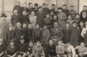 Lucera - Edificio scolastico Tommasone 1947 - IV elementare - Foto di Aurelio Palumbo