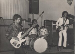 Lucera - Gruppo musicale anni 70 - Franco Romice, Fernando Siani il (figlio di Tatonne, Antonio Siani) e Enzo Pitta