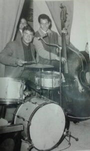 Lucera - I fratelli Tedeschi e Gianni Travaglio alla batteria anni 60