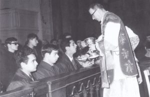 Lucera - Istituto Tecnico Commerciale e per Geometri 1961 - Precetto pasquale