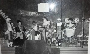 Lucera - Istituto Tecnico Commerciale e per Geometri 1965 - Recita alunni- Foto di Vincenzo Di Siena
