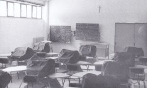 Lucera - Istituto Tecnico Commerciale e per Geometri 1967 - Aula per esercitazione dattilografia