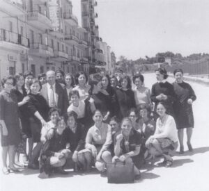 Lucera - Istituto Tecnico Commerciale e per Geometri 1969 - Prof. Giovanni Di Nardo con la classe V B