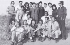 Lucera - Istituto Tecnico Commerciale e per Geometri 1971 - Il preside Matteo La Medica al centro