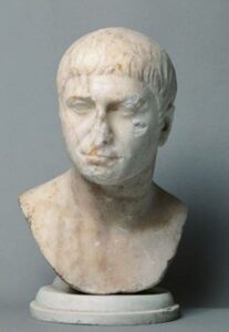 Lucera - Museo civico Fiorelli - Busto in marmo di uomo, 1° sec. d.c.
