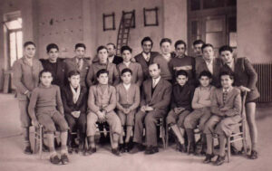 Lucera - Scuola Media A. Manzoni 1954-55 - Foto di Alessandro Mastrodomenico