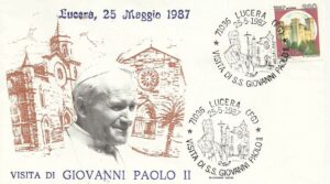 Lucera - Visita di S Santità Giovanni Paolo II 1987