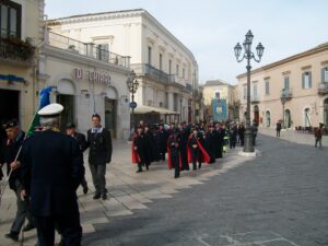 Lucera - Manifestazione patriottica