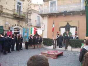 Lucera - Manifestazione patriottica