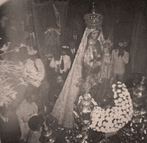 Lucera - Festa patronale 1976 - Processione Santa Maria - Via G. Amendola
