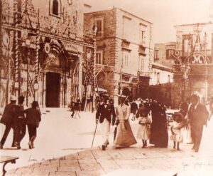 Lucera - Festa patronale 1880 - Piazza Duomo - Foto di Antonio Iliceto