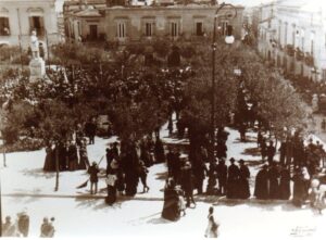 Lucera - 1910 Piazza Tribunali