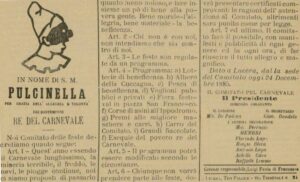 Lucera - Carnevale 1951 - il giornale 'IL SARACENO'