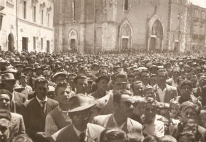 Lucera - Comizio di Pietro Nenni 1952