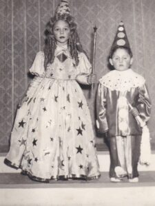Lucera - Carnevale 1957 - Anna Romice e fralello Sergio