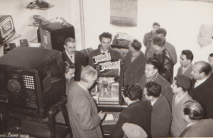 Lucera - Stanca - Negozio di elettrodomestici in via Gramsci 1957