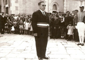 Lucera - Manifestazione patriottica 1960 - Sindaco Giuseppe Papa