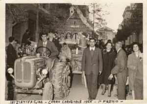 Lucera - Carnevale 1966 - Sfilata di Carnevale iniziativa Giac Via Roma - Con Antonio, Gentile Nicolino, Rosetta Coccia e Olga