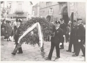 Lucera - Manifestazione patriottica 1967 - Alessandro Avallini, Ciavotta, Antonio, Barile, Battista, Francesco Fasano, Patella - Foto di Francesca Monaco