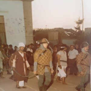 Lucera - Corteo storico 1982-1983 - Il primo anno del corteo storico - Foto di Tiberio Scioscia