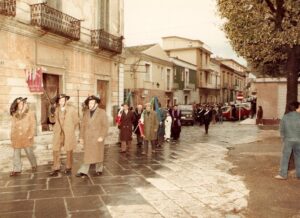 Lucera - Rientro dei Resti di un Caduto della seconda guerra mondiale 1983 - Savino Romice e Raffaele Iliceto
