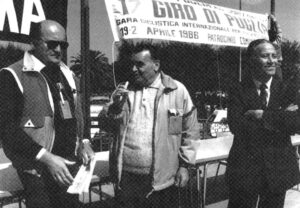 Lucera - 17° Giro di Puglia 1988 - Presidente Del Grosso (a destra)