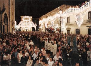 Lucera - Festa patronale 1998 - Piazza Duomo - Foto di Michele Polito