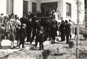 Lucera - Inaugurazione della scuola elementare in via Pasubio - Anni 60