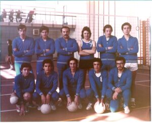 Lucera - Anni 70 - E. Inglese, Francucce u fuggiane, F. Battista, P. Lombardi, E. Antifora, A. Cantore, A. De Vicariis, T. Follieri, A. Rinaldi, T. Niglio, G. Apollo - Foto di Fernando Battista