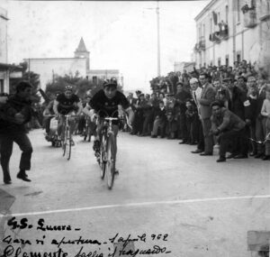 Lucera - Gara ciclistica 1962 - Foto di Francesco Paolo Calabria