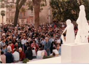 Lucera - Inaugurazione del monumento, in Piazza Tribunale, del Padre Maestro - Foto di Giorgio Granieri