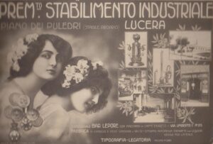Lucera - Lepore - Fabbrica - Cartolina propagandistica 1920