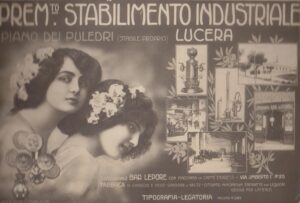 Lucera - Lepore - Fabbrica - Cartolina propagandistica 1920