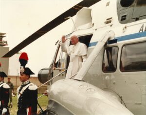 Lucera - Visita di S Santità Giovanni Paolo II 1987 - Foto di Vincenzo Di Siena