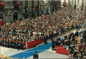 Lucera - Visita di S Santità Giovanni Paolo II 1987 - Foto di Vincenzo Di Siena
