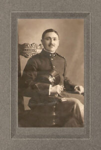 Lucera - Francioso Carmine Ufficiale del R. E. , nato a Lucera il 1897 - Guerra 1915-18 - Foto di Antonio Iliceto