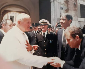 Lucera - Visita di S Santità Giovanni Paolo II 1987 - Dott. Pica